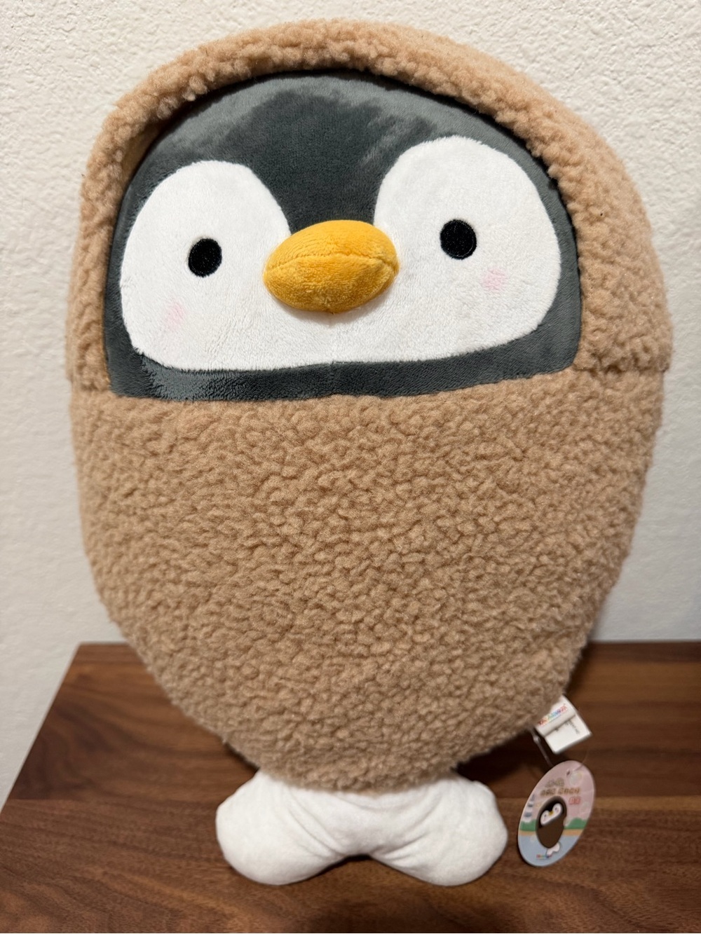 NWT 17” Takashoji Penguin with Drumstick Outfit Round 1 Arcade Japanese Plush